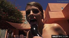 explore adriana chechik's hidden anal depths and gaping toy secrets