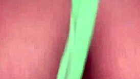 Mature thong slips aside for sneaky deep ass pounding