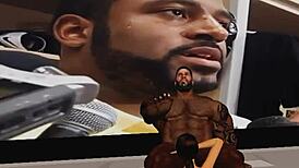 pussy boys line up for hunk duane brown. he rams them deep and raw.