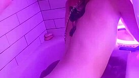 roommate spies my monster cock, drops to knees as submissive slut for rough deepthroat and doggystyle