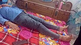 Busty Bangladeshi babe gets wildly fucked in restaurant orgy