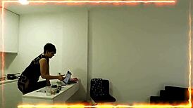 we tag-team my stepson's buddy with our horny asses!