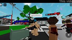 public square fun turns teasing with a friend... rough oral and anal vibes nearby?