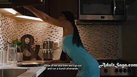 chanel and ameena scissor with vibrating toys wet?