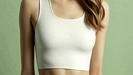 new ai eastern european model bares lingerie secrets in cute barefoot poses