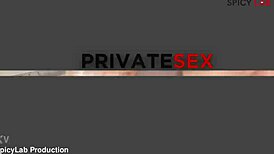 horny blonde craves giant italian cock in bedroom spooning