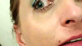 Sandra's Throat Aches for Deep Facefuck Strangle