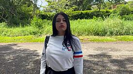 Petite Colombian University Girl Rides Stranger Cowgirl Cheats On Long Distance Boyfriend Doggystyle