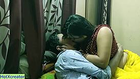 who's this lingerie indian model getting interracial teen sex with clear hindi moans?!