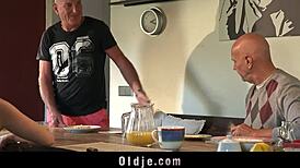 i'm the cute teen flirtin' then fuckin' stepdad n his buddy hard in hot 3some ughh