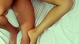 Skinny latina cousin takes creampie from mr couple homemade