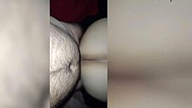 Morena Safada's Wet Pussy Dripping as Fat Wife Rides Hubby in Homemade Cuckold