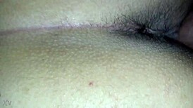 hot latina wife takes huge cock doggystyle as friend films creampie