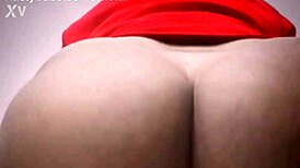 Big Booty Indian Whore Bends for Holiday Monster Cock Pounding at Home