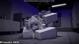 wanna join this bathroom sex with cowgirl riding missionary pounding and intense blowjob action?