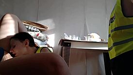 hot police babes in steamy threesome licking pussies to cum
