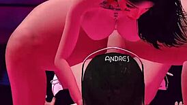 macho pounds his prostitute raw till cum overflows