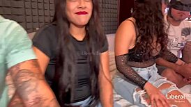 swinger couples swap partners first time on camera