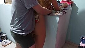 hijastra sneaks big ass fuck cheating on wife christmas eve