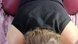 filmed her sucking cock while shaking big juicy ass