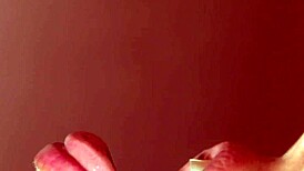 japanese homestay host gives expert close-up blowjob