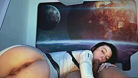 Tinder Girl's Plump Ass Takes Massive Cock Deep