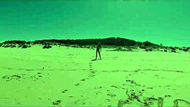 Sasha Ikeyeva drives bikini ass hard on Doninos beach