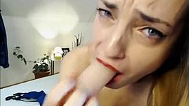 can this petite romanian slut deepthroat gag on cock before anal wreck?