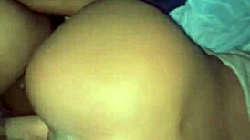 Teen begs black monster cock creampie rough doggystyle till she squirts