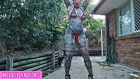 melody radford twerks slaps big ass in micro bikini leaked haul