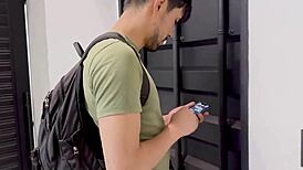 surprised ebony milf carla morelli greets boyfriend aldomorenox with rough interracial pounding... oops!