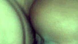 Teen begs black monster cock creampie rough doggystyle till she squirts