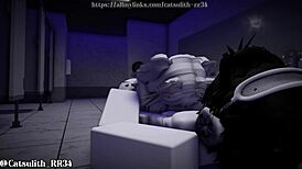 wanna join this bathroom sex with cowgirl riding missionary pounding and intense blowjob action?