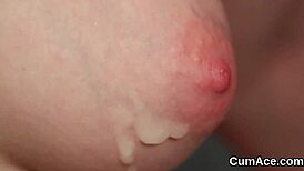 imagine this unusual stunner gulping down every cum load from a wild bukkake blowbang