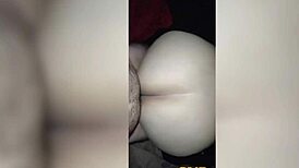 Morena Safada's Wet Pussy Dripping as Fat Wife Rides Hubby in Homemade Cuckold