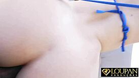 hey victoria camargo spreads her hairy little pussy wide and gulps down hot cum lp produções