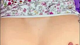 Boyfriends brother begs floral dress then barebacks tight latina pussy