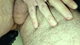 Intense Amateur Handjob Ends with Massive Cumshot on Tattooed European Girl