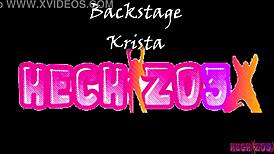 Krista Reyes' Wild Morning Oral Explosion!!