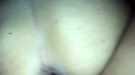 hot latina wife takes huge cock doggystyle as friend films creampie