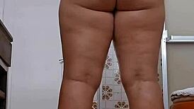 ever thought about flashing your big ass while getting ready for your first amateur job?