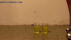 Juicy ass cutie pisses golden shower in dirty panties compilation