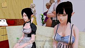 playing harem hotel 274 now who's your fave girl this ep? 😏