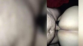 Morena Safada's Wet Pussy Dripping as Fat Wife Rides Hubby in Homemade Cuckold