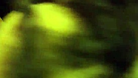 TOPLESS EBONY SUCKS MONSTER BLACK COCK DEEP!