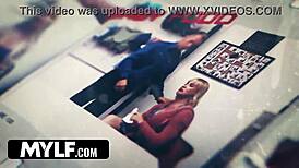 i got caught whipping her in leather bondage outdoors