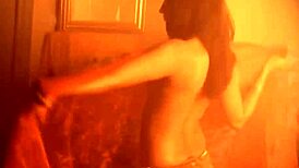 exotic asian milf dances naked then strips erotically