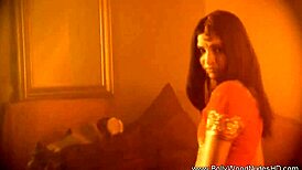 exotic asian milf dances naked then strips erotically