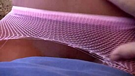 Jenny Welch Teases BF with Pantyhose Lap Dance Before He Rips Them for Petite Pussy Fuck