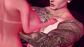 macho pounds his prostitute raw till cum overflows